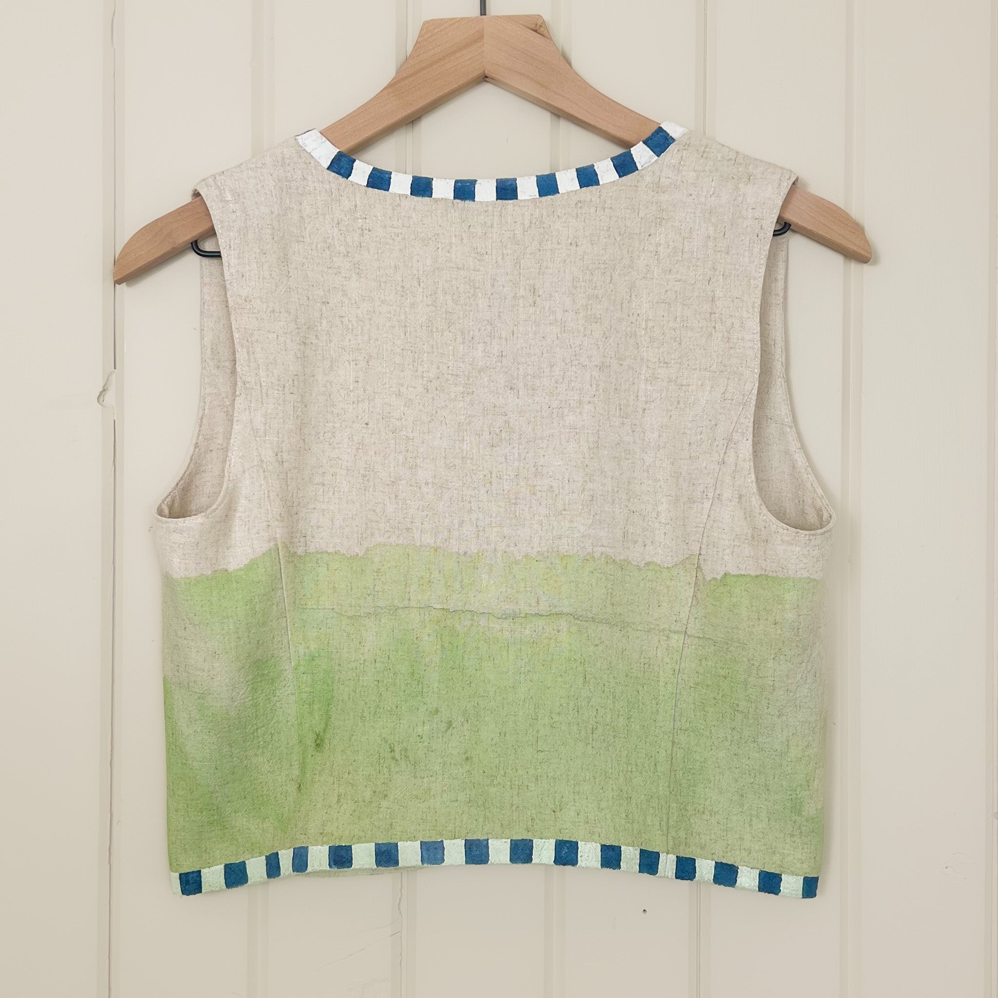 "The Witches Magpie" Painted Vest