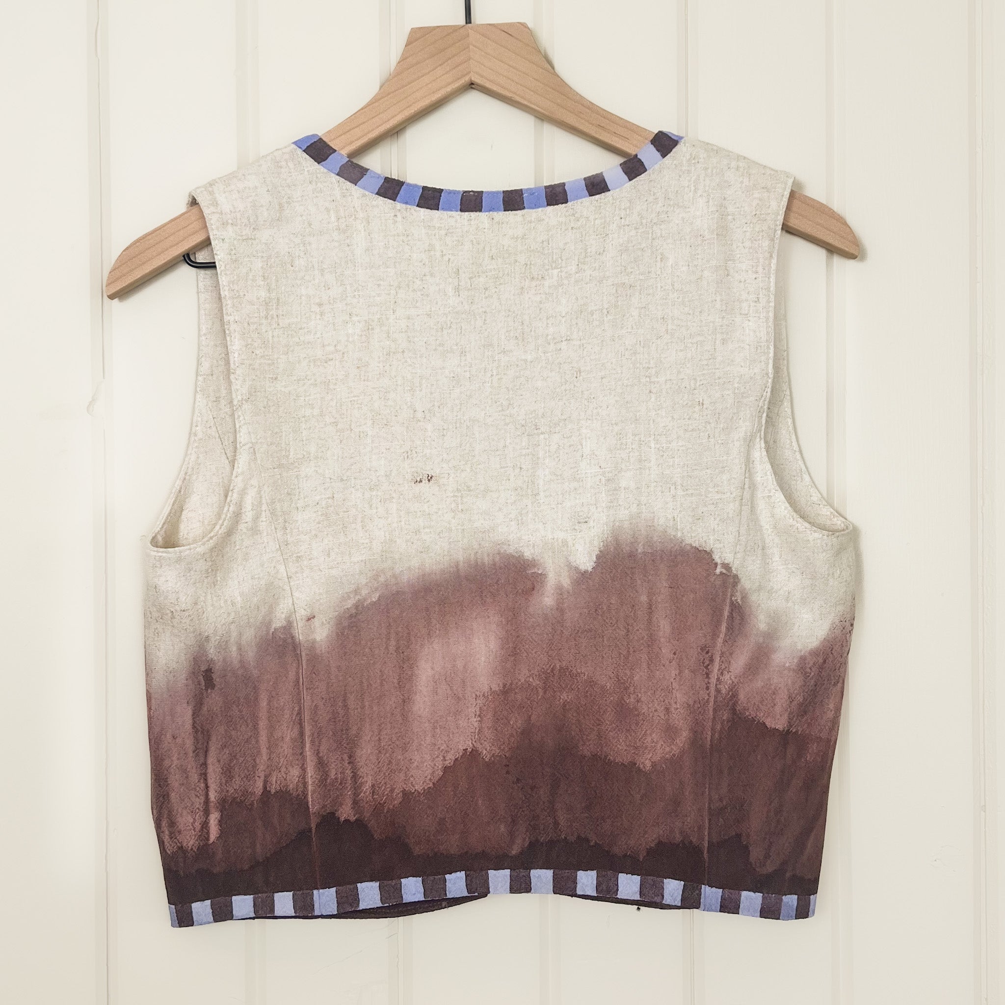 "Undomesticated" Painted Vest