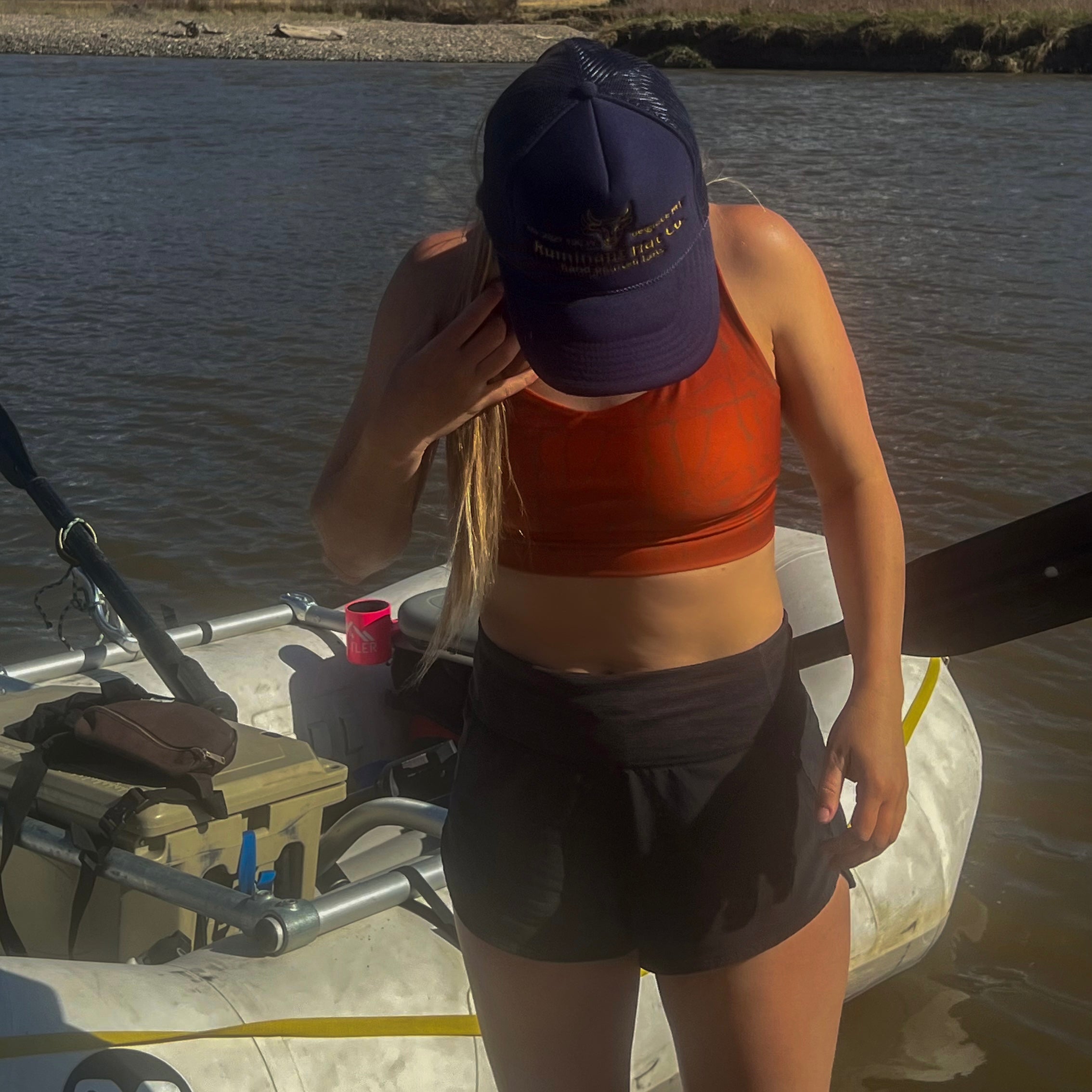 Recycled "Form" Swim Top - Canyon Clay