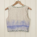 "She Holds Memories of Generations" Painted Vest