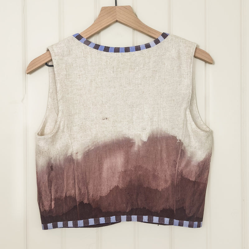 "Undomesticated" Painted Vest