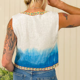 "Duality" Painted Vest