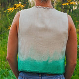 "Sun Bird, Moon Bird" Painted Vest