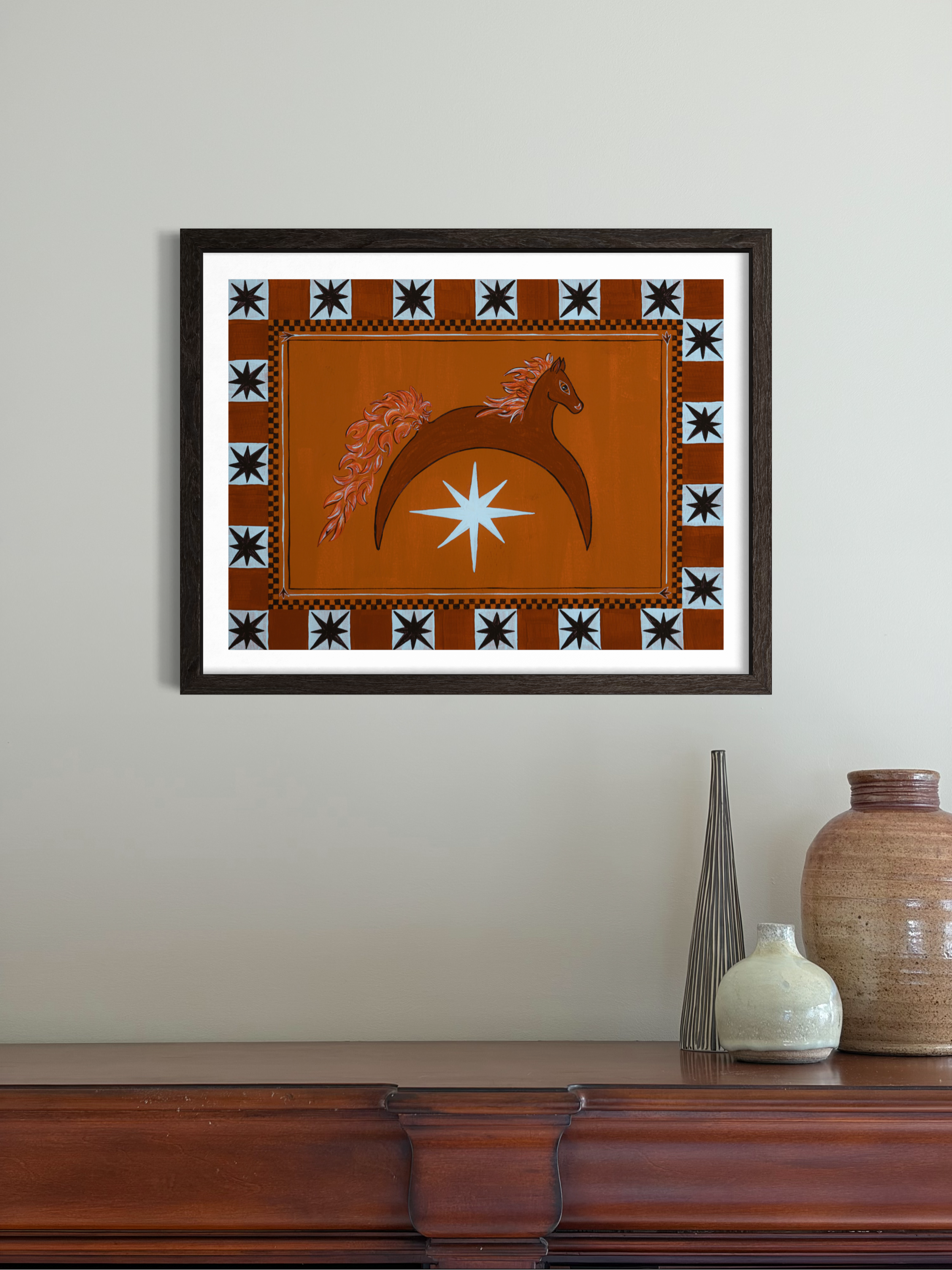 "Fire Horse" Archival Print
