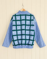 "Order in Bloom" Oversized Quilted Jacket