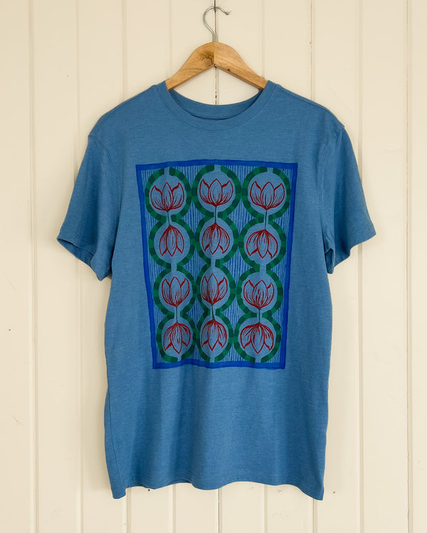 "Field Work" Hand Painted Graphic T