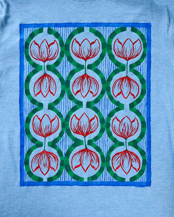 "Field Work" Hand Painted Graphic T