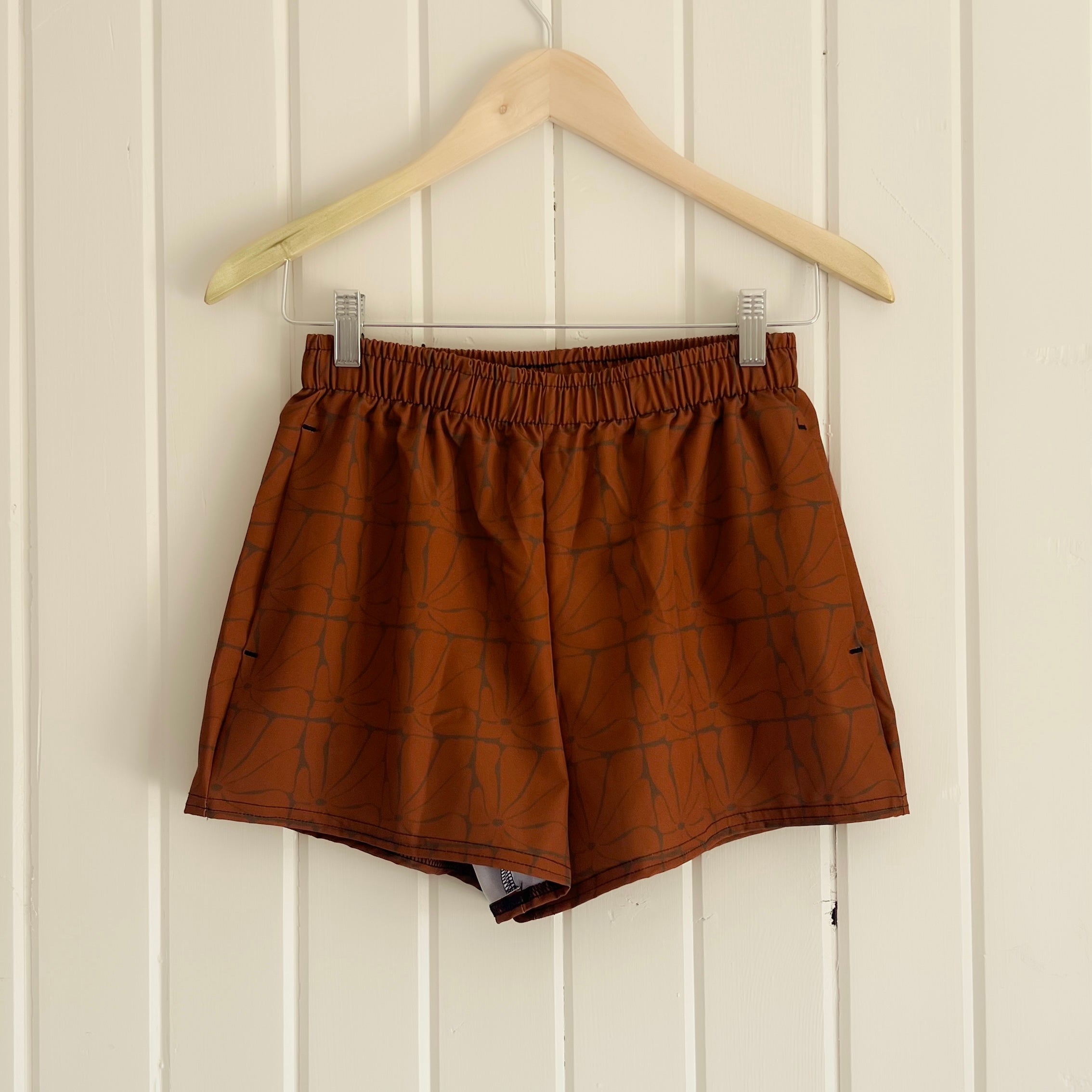 Recycled "Drift" Swim Shorts - Canyon Clay