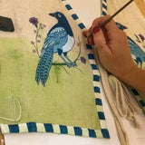 "The Witches Magpie" Painted Vest